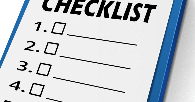 Station Observation Checklist